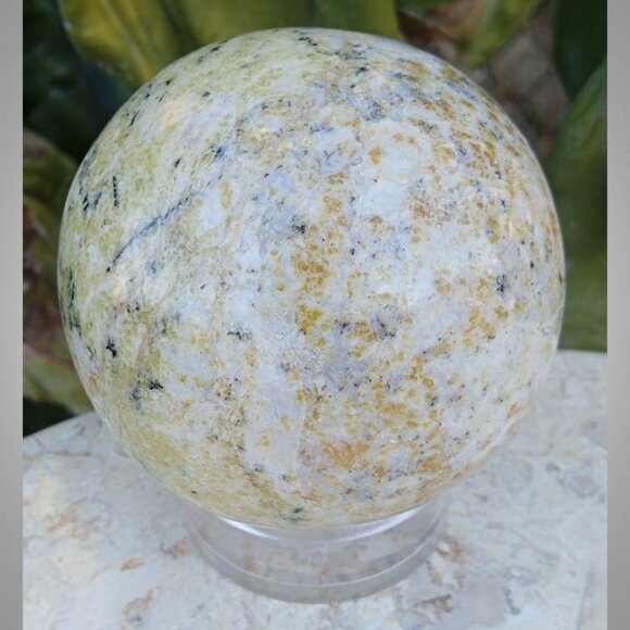 70mm serpentine sphere with dendrite 02 clarity focus problem solving CHAKRA - Picture 5 of 8